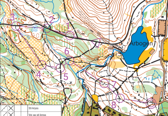 Treningsløp Årbogen Vest